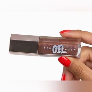 FENTY BEAUTY Gloss Bomb Oil Luminizing Lip Oil ‘N Gloss Rose Amber/taupe brown